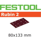 Abrasifs FESTOOL STF 80X133 P220 RU2 - Boite de 50 - 499053