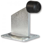 Butée de portail coulissant à platine AVL - 100 x 80 mm - 7089