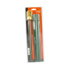 12 crayons maçon vert 300mm fsc 100% avec taille-crayon, fidex-500301