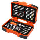 Coffret embouts vissage et accessoires 46 pièces, fidex-801015