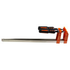Jeu 2 serre joints presse a vis 400 x 80 mm, fidex-801232