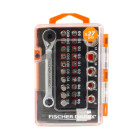 Coffret de serrage 1/4 de pouce 27 pièces, fidex-807023
