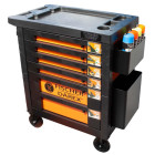 Servante d’atelier vide avec 3 accessoires, fidex-810601
