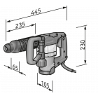 Marteau dh 5 sds max flex - en l-boxx - 365920