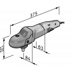 Polisseuse ergonomique à variateur de vitesse pe 14-3 125 flex - 405813