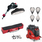 Girafe ge7 + housse + aspirateur 30 l vce 33 ac + 2 têtes de ponçage flex - 920112