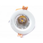 Spot encastrable led cob 10w 80 rond - couleur eclairage au choix