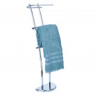 Porte serviette sur pied en métal avec 3 barres fixes Aurlane - G1540084900