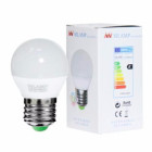 Ampoule led e27 g45 5w 220v 220 - couleur eclairage : blanc chaud 2300k - 3500k