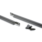 Tringle crémone pompier panama 8311 fapim l.2450 mm gris 9006 - 8311_g5