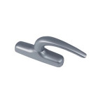Crémone simple fourche Nefer midi FAPIM - gris 9006 - 0757BI-G5