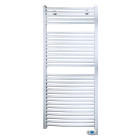 Radiateur sèche-serviettes OLA 2 électrique - Puissance : 500 W - H= 940 mm - L=500 mm - BLANC