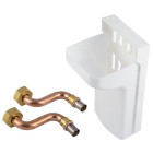 Kit de raccordement radiateur - Le boîtier + 2 raccords 3/4 - PER 12 à glissement