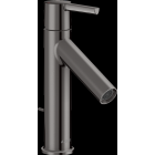 Mitigeur de lavabo HANSGROHE AXOR Starck  avec poignée à levier avec tirette et vidage noir chromé poli - 10001330