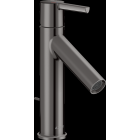 Mitigeur de lavabo HANSGROHE AXOR Starck  avec poignée à levier CoolStart 3,5 l/min avec tirette et vidage noir chromé poli - 10007330