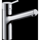 Mitigeur de cuisine HANSGROHE Talis M52 , 1 jet aspect acier inox - 73862800