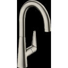 Mitigeur de cuisine HANSGROHE Talis M51 , 1 jet aspect acier inox - 73857800