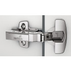 Charnières invisibles Push to open 110° Sensys 8675 HETTICH porte 15 à 24mm - mont.central à visser - 9073663