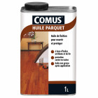 Huile parquet 1l - huile de finition solvantée à base d'huile de lin et d'huile uréthane pour nourrir et protéger - comus