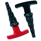 Calibreurs Ebavureurs intérieur - Multicouche Ø 16x2-20x2,5-26x3-32x3 - Manche noir