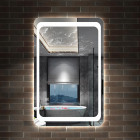 Miroir de salle de bain led anti-buée rectangulaire - Dimensions au choix