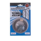 Joint de calfeutrage métallique inox JOURJON - larg.18 mm - Rouleau de 6mL - 050121