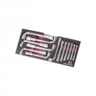 Coquille de clés à pipe débouchées 7-19 mm eva3 kraftwerk 13 pièces - 4903-29