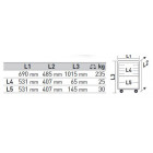 Servante d'atelier Pro-Line P407 EVA KRAFTWERK 280 pièces - 102.400.515
