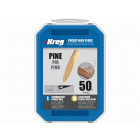 Caches trous  en bois massif KREG Bouchons - Pin 50 - P-PIN