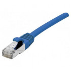Cordon rj45 c6a sftp 7.5m lsoh bleu - snagless - protege rj