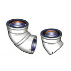 Coude 80/125 PPTL/PVC ROLUX - Coude à 87