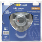 Inverseur automatique de bouteille 1ère détente haute pression gaz Propane - Entrée : M.M20x1,5 - Sortie : Braser 12