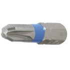 Embouts à code couleur POZIDRIV 1/4 - 3 pièces - PZ3