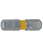 Embouts à code couleur 6 pans 1/4 - 3 pièces - Ø 3 mm