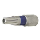 Embouts à code couleur TORX percé 1/4 - 3 pièces - T25