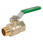 Vanne b.s. Mf manette plate nf - diamètre : 3/4''