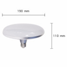 Ampoule led e27 projecteur 36w 220v 120 - couleur eclairage au choix