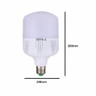 Ampoule led e27 / e40 100w 220v - couleur eclairage au choix