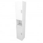 Colonne meuble de salle de bain blanc 35cm - thrifty 35