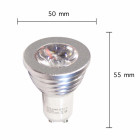 Ampoule led gu10 m1 rgb 3w 220v 80