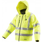 Blouson chauffant 12 v li-ion makita - sans batterie, ni chargeur - cj106dzl - Taille au choix