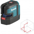 Laser lignes et 4 points croix 25 m 12 v cxt li-ion  makita - en sacoche - sk106dz