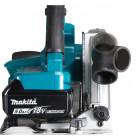 Scie circulaire 36 v => 2 x 18 v li-ion ø 235 mm makita - sans batterie - dhs900zku