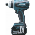 Perceuse visseuse 4 fonctions 18 V Li-Ion 5 Ah MAKITA - 2 batteries, chargeur, coffret - DTP141RTJ