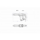 Marteau burineur SDS Max MHE 5 Coffret - 600688000