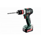 Perceuse visseuse METABO - PowerMaxx BS 12V - BL Quick 2 x 2,0 Ah Li-Power, SC 30, coffret - 601039500