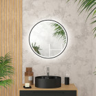 Miroir rond - 50x50x4cm - go led round 60