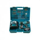 Perceuse visseuse 13mm 18v li-ion 2x3ah + coffret 71 accessoires Ddf453rfx1