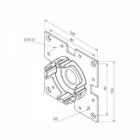 Support universel a brides 100x100 pour era