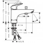 Logis mitigeur bain/douche monotrou avec cartouche 2 vitesses chromé